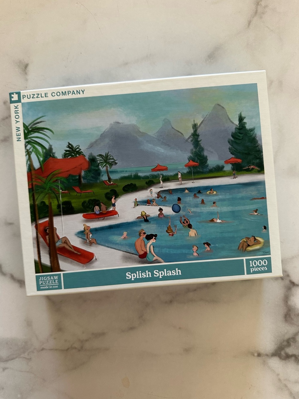 New York Puzzle Company - Splish Splash
1000 Piece Jigsaw Puzzle